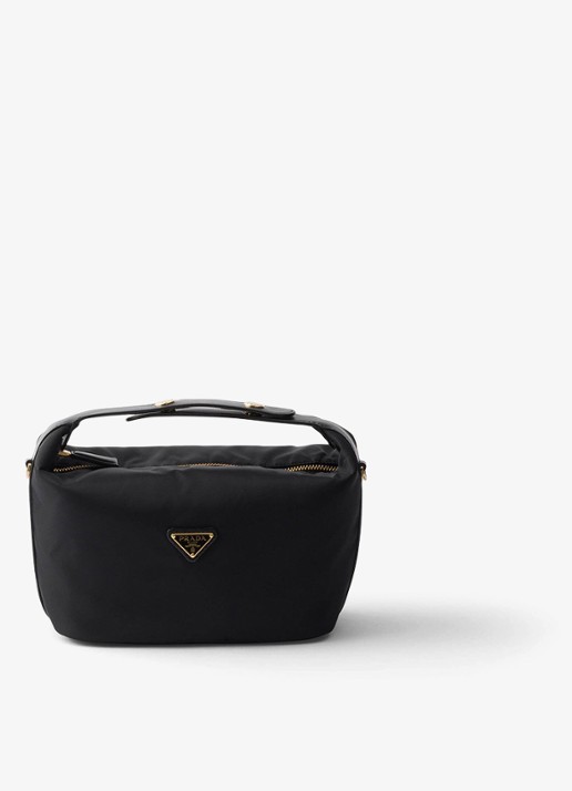 Prada Chérie Re-Nylon Mini handtas met leren details