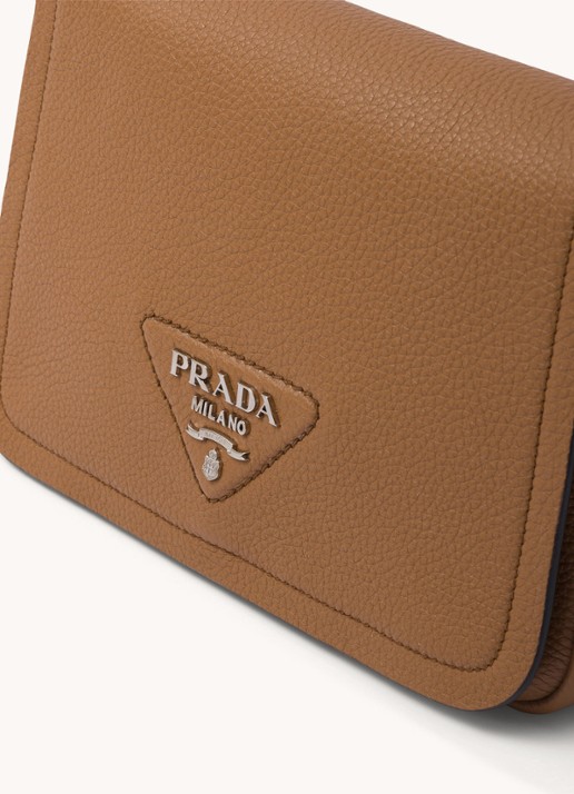Prada Crossbodytas van leer - detail 5 bruin