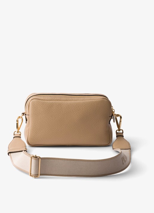 Prada Crossbodytas van leer - achterkant 6 beige