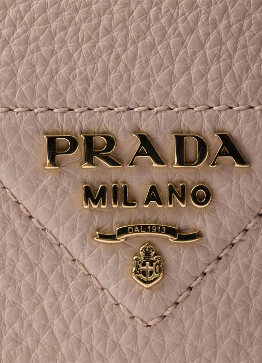 Prada Crossbodytas van leer - detail 5 taupe
