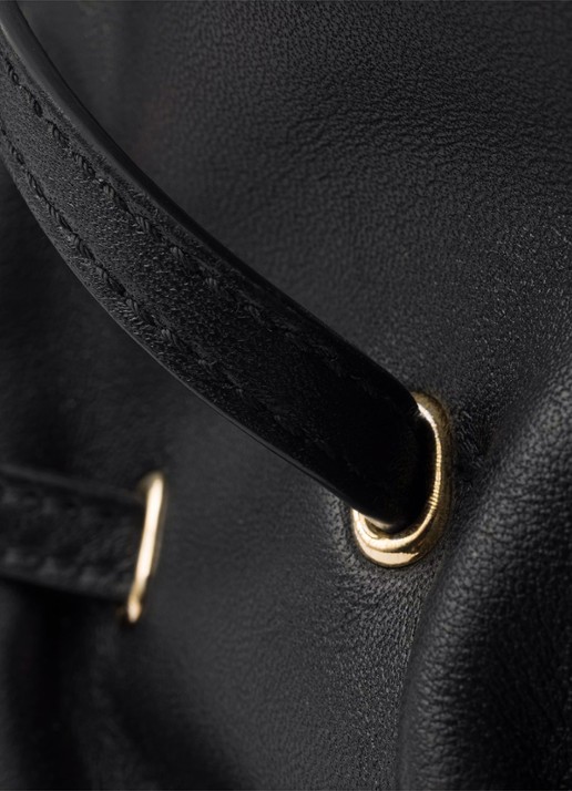 Prada Dada Large schoudertas van lamsleer - detail 6 zwart