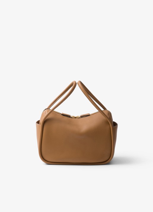 Prada Darling handtas van kalfsleer - achterkant 9 bruin