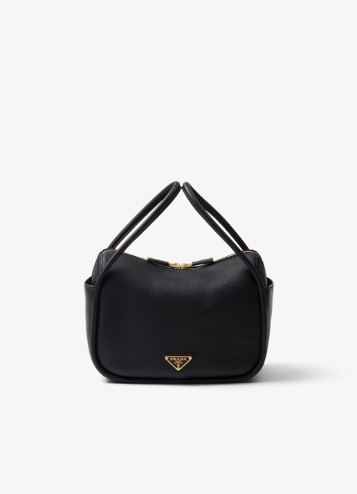 Prada Darling handtas van kalfsleer - voorkant zwart