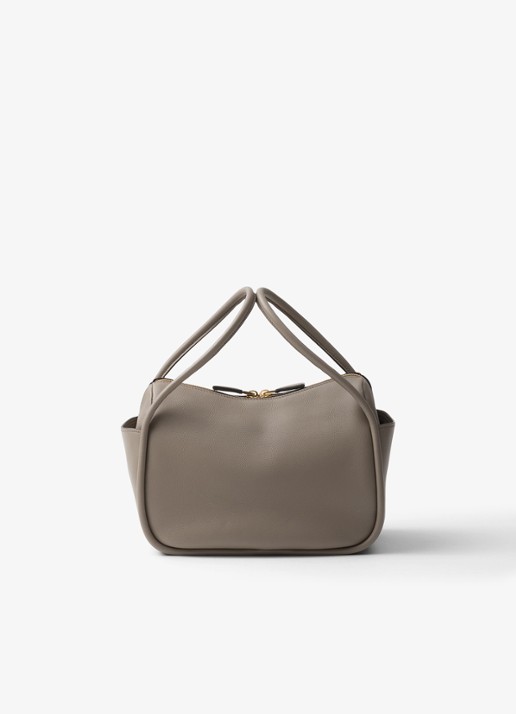 Prada Darling handtas van kalfsleer - achterkant 3 taupe