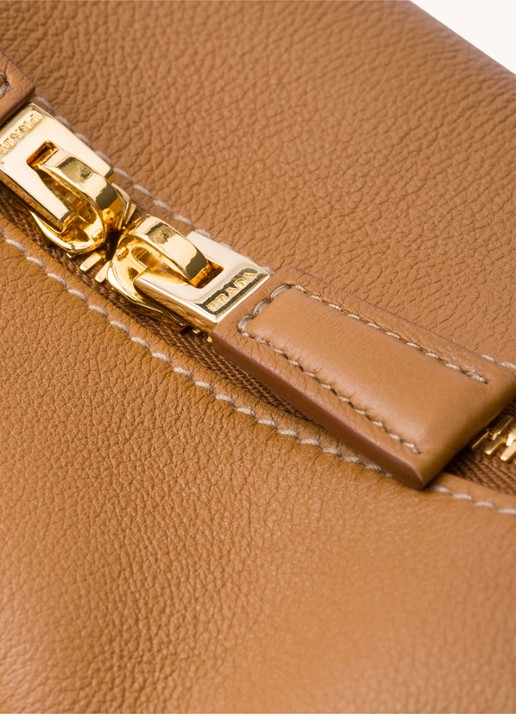 Prada Darling Medium schoudertas van leer - detail 6 bruin