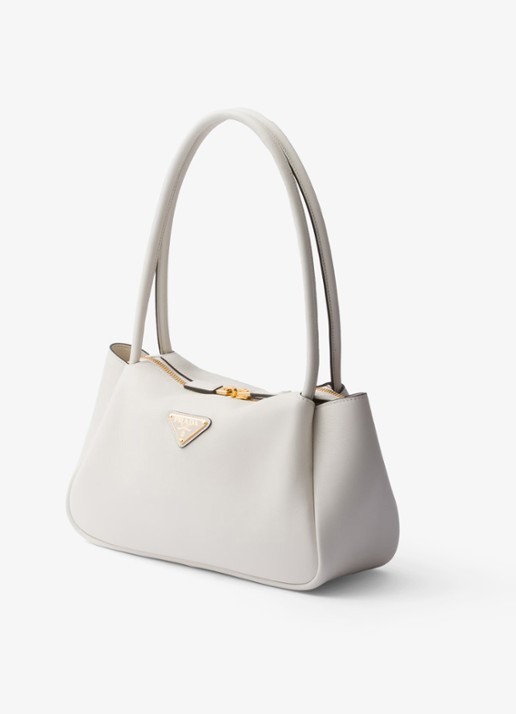 Prada Darling Medium schoudertas van leer - detail 4 wit