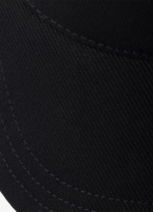 Prada Drill baseball pet met logo - detail 2 zwart