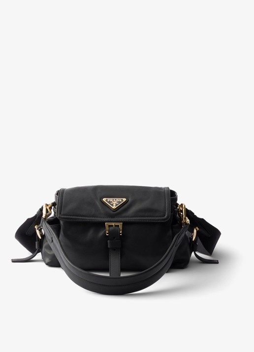 Prada Explore Mini schoudertas van lamsleer