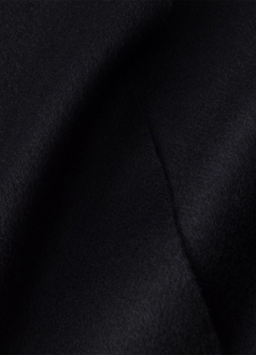 Prada Fijngebreide sjaal in zijdeblend 170 x 35 cm - detail 3 zwart