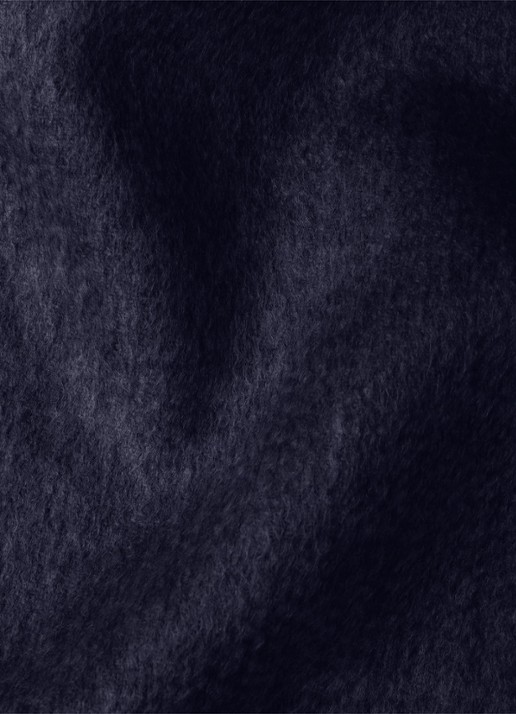 Prada Fijngebreide sjaal van kasjmier 180 x 28 cm - detail 2 donkerblauw