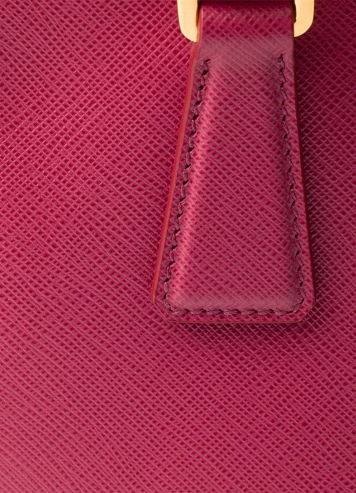 Prada Galleria handtas van kalfsleer - detail 5 donkerroze