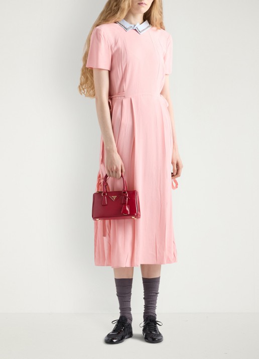 Prada Galleria handtas van lakleer - voorkant 6 rood