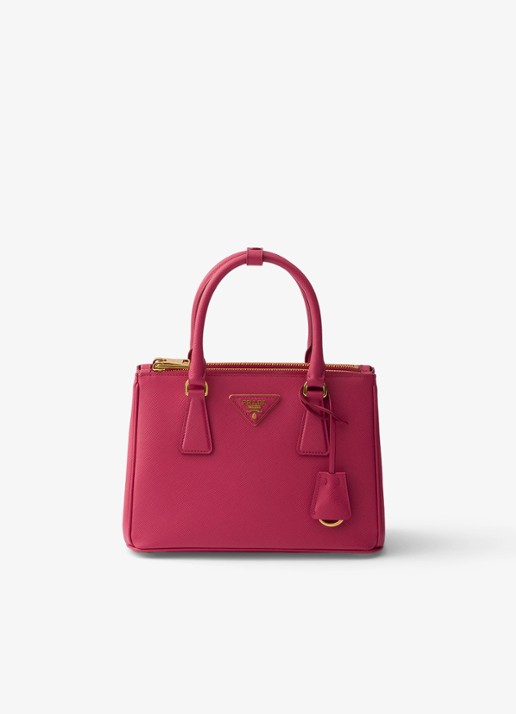 Prada Galleria handtas van leer met afneembare schouderriem