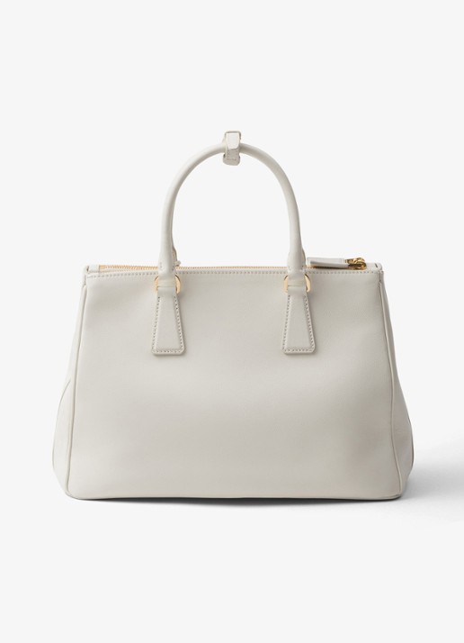 Prada Galleria Large handtas van kalfsleer - achterkant 3 wit