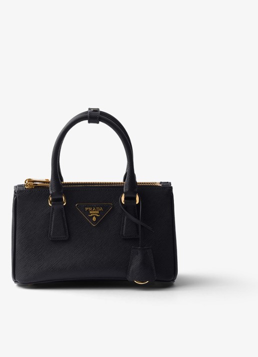 Prada Galleria Mini handtas van kalfsleer