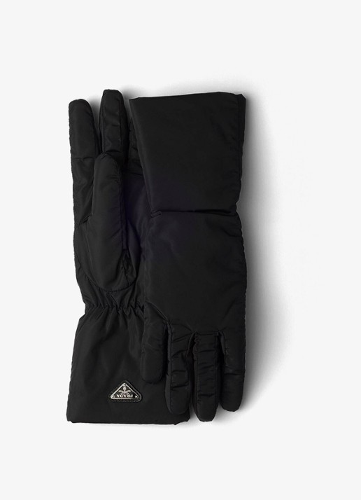 Prada Gewatteerde handschoenen met logo
