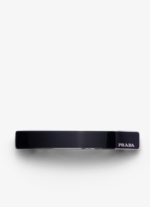 Prada Haarclip met logo