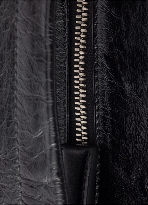Prada Handtas van kalfsleer - detail 5 zwart