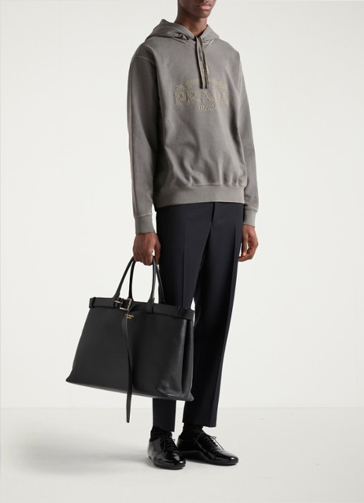 Prada Hoodie met logoborduring