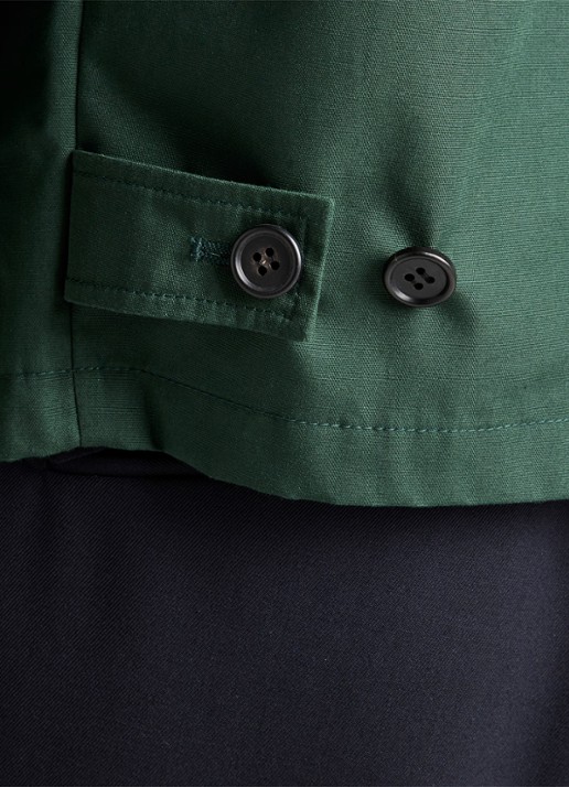 Prada Jack met logo en steekzakken - detail 2 groen