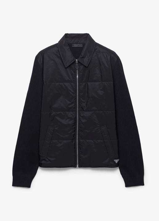 Prada Jack van scheerwol - voorkant 2 zwart