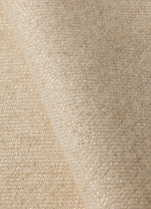 Prada Jacquard Evening sjaal in zijdeblend met lurex 190 x 45 cm - voorkant 2 beige
