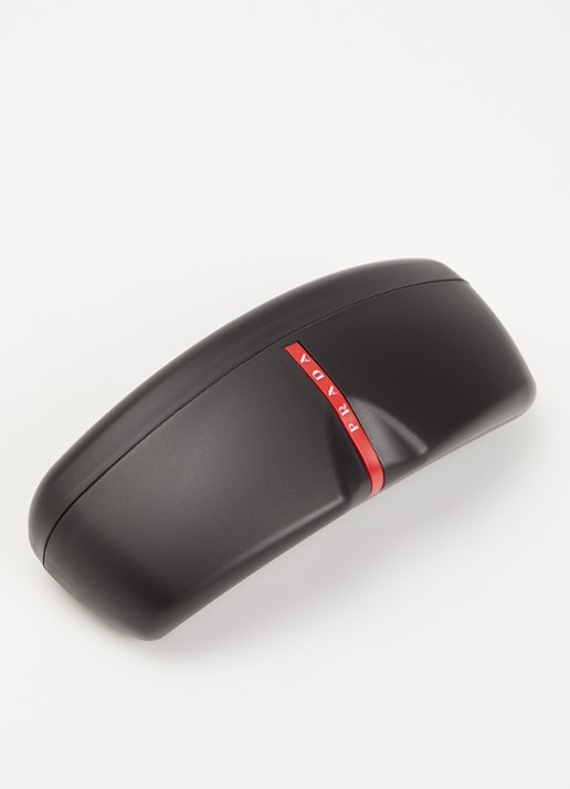 Prada Linea Rossa Piloten zonnebril PS B51S - detail 3 antraciet