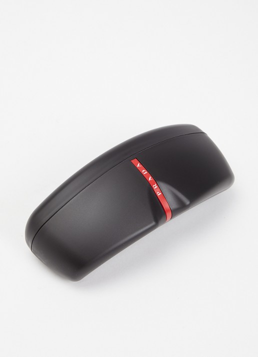 Prada Linea Rossa Piloten zonnebril PS B52S - detail 3 zilver