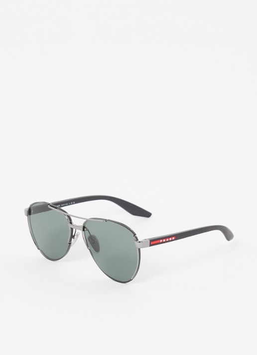 Prada Linea Rossa Piloten zonnebril PS51YS