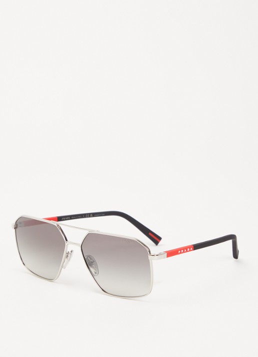 Prada Linea Rossa Piloten zonnebril PSA50S