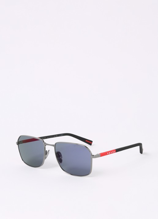 Prada Linea Rossa Piloten zonnebril PSA51S