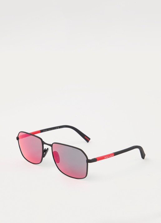 Prada Linea Rossa Piloten zonnebril PSA51S