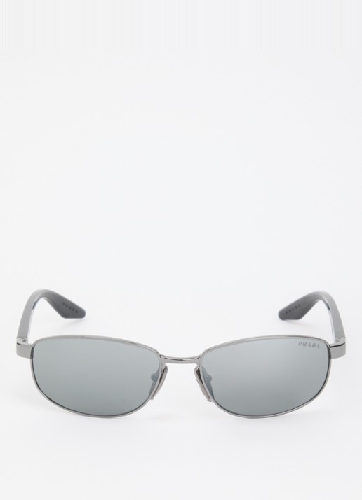 Prada Linea Rossa Retro zonnebril PS B53S - detail 2 grijs