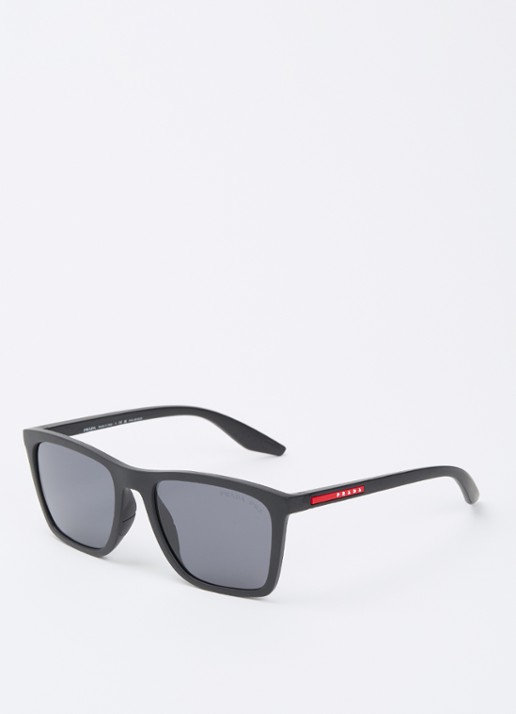 Prada Linea Rossa Wayfarer zonnebril gepolariseerd PS B08S