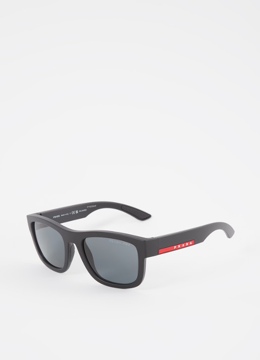 Prada Linea Rossa Wayfarer zonnebril gepolariseerd PS01ZS
