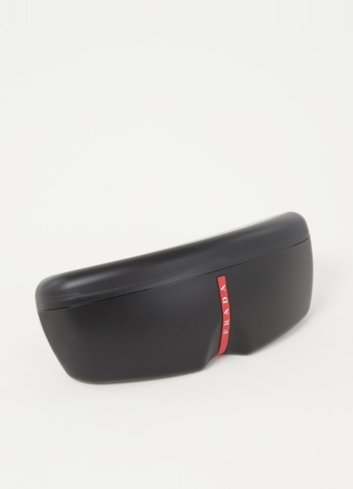 Prada Linea Rossa Wayfarer zonnebril gepolariseerd PS05YS - detail 2 zwart