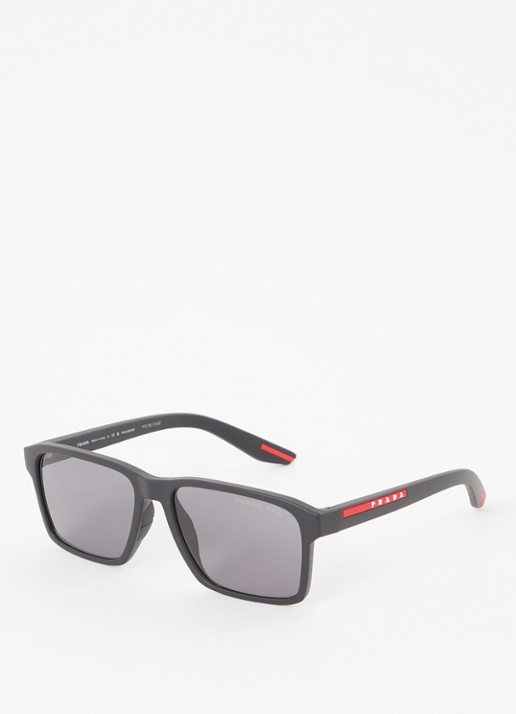 Prada Linea Rossa Wayfarer zonnebril gepolariseerd PS05YS