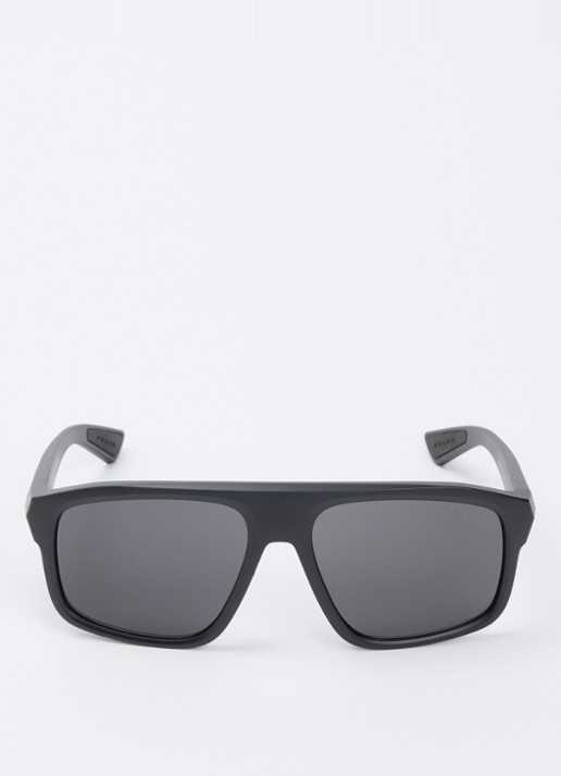 Prada Linea Rossa Wayfarer zonnebril PS B02S - detail zwart
