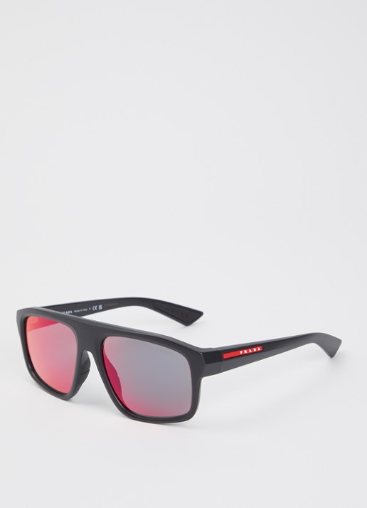 Prada Linea Rossa Wayfarer zonnebril PS B02S