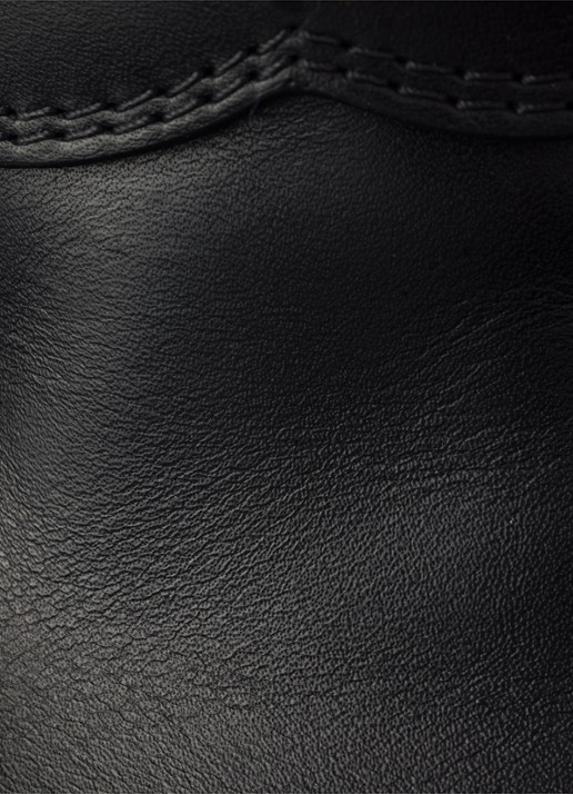 Prada Loafer van leer - detail 3 zwart