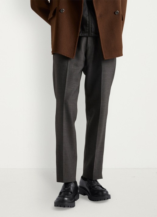 Prada Loafer van leer - voorkant 5 zwart