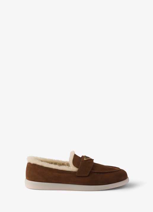 Prada Loafer van suède