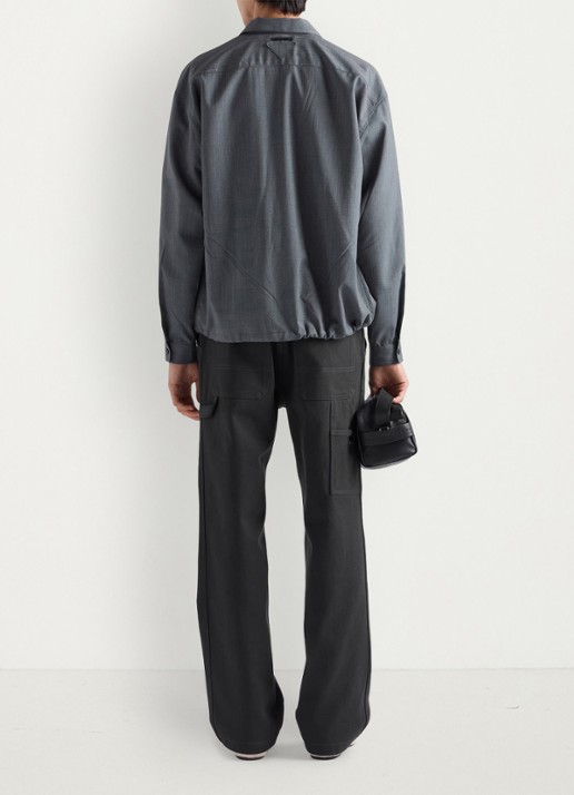 Prada Loose fit jeans met gekleurde wassing - achterkant 3 groen
