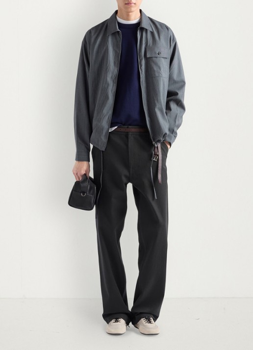 Prada Loose fit jeans met gekleurde wassing - voorkant 5 groen
