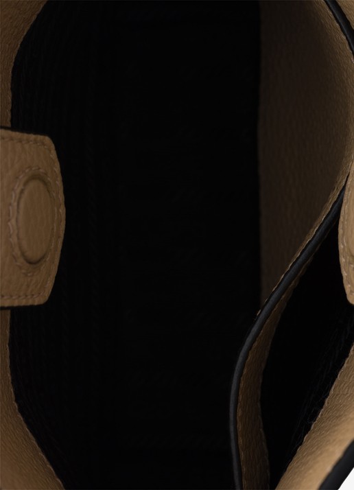 Prada Mini schoudertas van leer - detail 7 zand