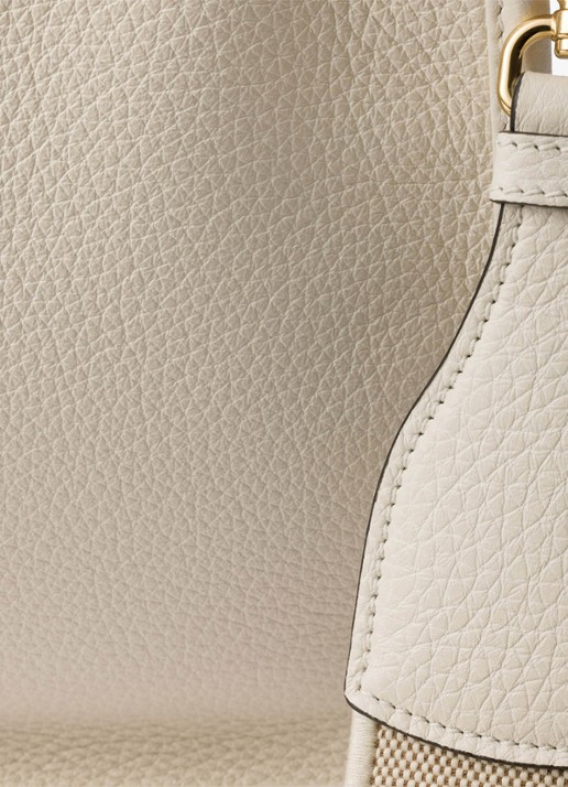 Prada Mini schoudertas van leer - detail 3 wit