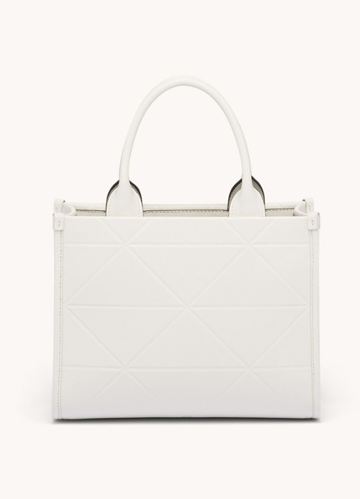 Prada Mini Symbole handtas van leer - detail 2 wit