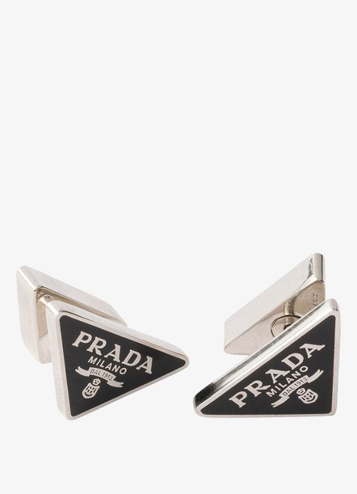 Prada Oorsteker met logo