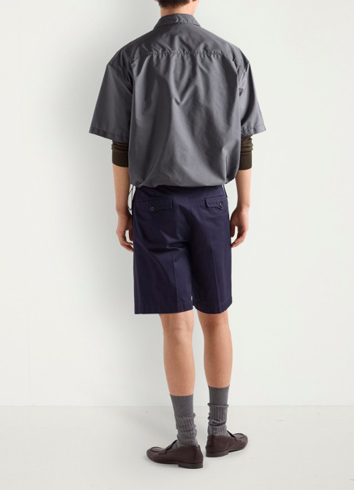 Prada Oversized fit overhemd met borstzakken - achterkant 5 grijs