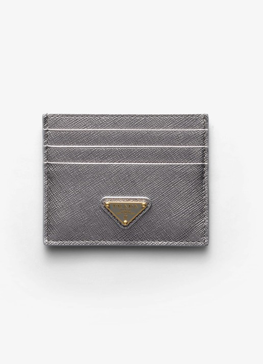 Prada Pasjeshouder van kalfsleer